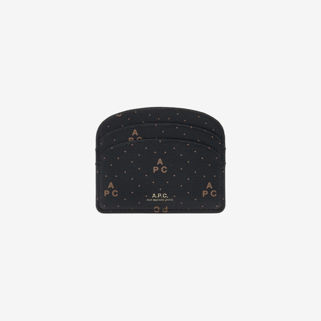 ★A.P.C.★ Demilun Card Holder Black PXAWVF63270LZZ A.P.C. DEMI-LUNE CARDHOLDER ﻿PXBJQ-LZZ F63270 BLACK | eBay