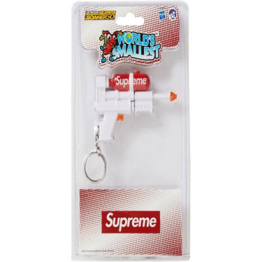 Supreme Super Soaker 50 Water Blaster Keychain White