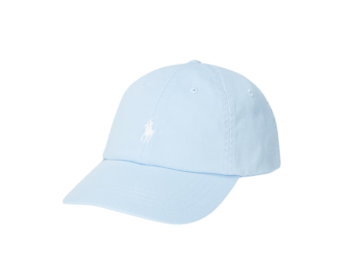 Buy Polo Ralph Lauren The Iconic Cotton Chino Ball Cap Blue at Sasom – Authentic and Ready to Ship