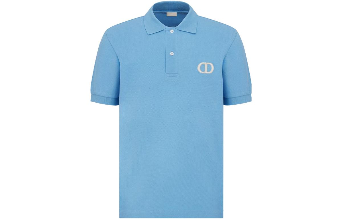 SASOM | เสื้อผ้า Dior SS23 Polo Shirt Men's Blue เช็คราคาล่าสุด