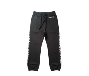 Buy Chrome Hearts Scroll Logo Split Pocket Sweatpants Black at Sasom – Authentic and Ready to Ship