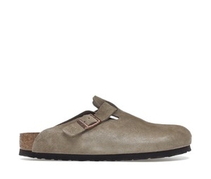 Buy Birkenstock Boston Soft Footbed Suede Taupe at Sasom – Authentic and Ready to Ship