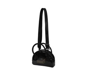 Buy PUMA Artificial Leather Dumpling Bag Handbag Shoulder Bag Crossbody Bag Regular Women's Black Gold at Sasom – Authentic and Ready to Ship