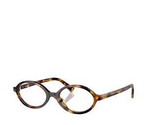 Buy MIU MIU Acetate Oval Eyeglass Frames Women's Brown at Sasom – Authentic and Ready to Ship