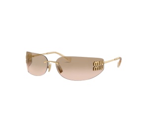Buy Miu Miu 0MU A51S Gold Bronze Mirror Gradient Lenses at Sasom – Authentic and Ready to Ship