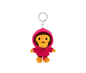Buy Bape Baby Milo Plush Keychain Pink at Sasom – Authentic and Ready to Ship