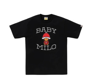 Buy Bape Christmas Baby Milo Tee Black at Sasom – Authentic and Ready to Ship