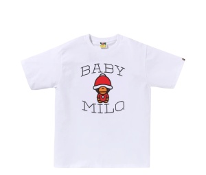Buy Bape Christmas Baby Milo Tee White at Sasom – Authentic and Ready to Ship
