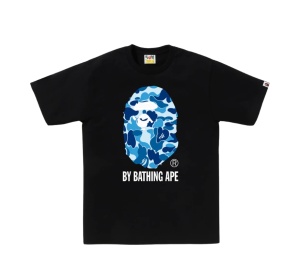 Buy Bape Abc Camo By Bathing Ape Tee Black Blue at Sasom – Authentic and Ready to Ship