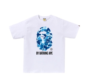 Buy Bape Abc Camo By Bathing Ape Tee White Blue at Sasom – Authentic and Ready to Ship