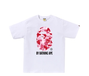 Buy Bape Abc Camo By Bathing Ape Tee White Pink at Sasom – Authentic and Ready to Ship
