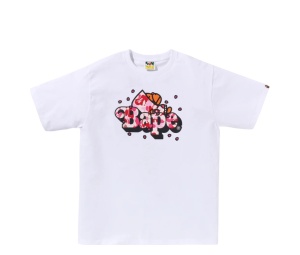 Bape x Sanrio Characters Hello Kitty College Mini Tee Black (Women's)