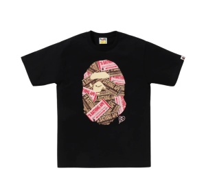 Buy BAPE Chocolate Ape Head Tee Black at Sasom – Authentic and Ready to Ship