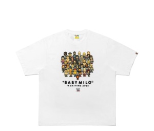 Buy Bape x WWE Wrestlers Baby Milo Relaxed Fit Tee White at Sasom – Authentic and Ready to Ship