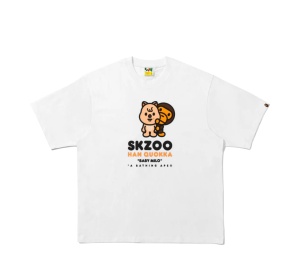 Buy Bape X Stray Kids Han Quokka Baby Milo Tee White at Sasom – Authentic and Ready to Ship