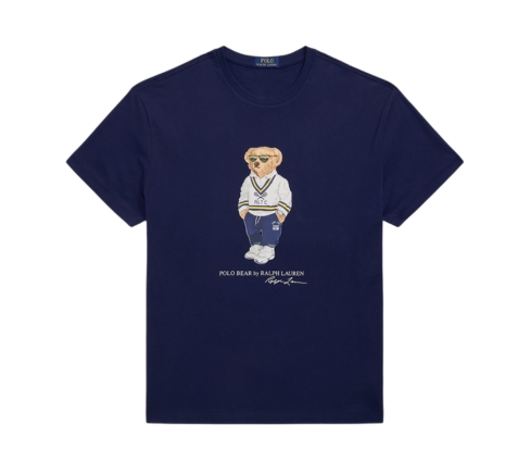 Buy Polo Ralph Lauren Classic Fit Polo Bear Jersey T-Shirt Navy Heritage at Sasom – Authentic and Ready to Ship