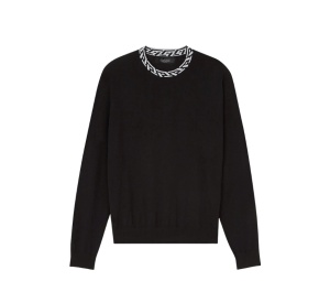 Buy Versace Greca Sweater Black at Sasom – Authentic and Ready to Ship