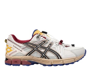 Buy Asics Gel Kahana 8 Low Top Trail White Black Red at Sasom – Authentic and Ready to Ship
