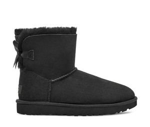 Buy UGG Mini Bailey Bow II Black (Women's) at Sasom – Authentic and Ready to Ship