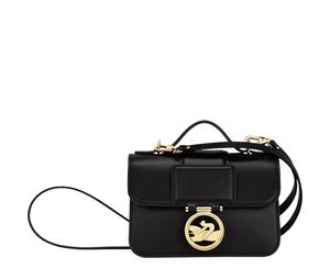Buy Longchamp BOX-TROT Calfskin Handbag Shoulder Bag Crossbody Bag Extra Small Women's Black at Sasom – Authentic and Ready to Ship