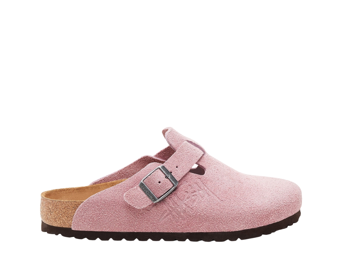 Birkenstock Boston Clog Stussy Dusty Pink (2021) | SASOM