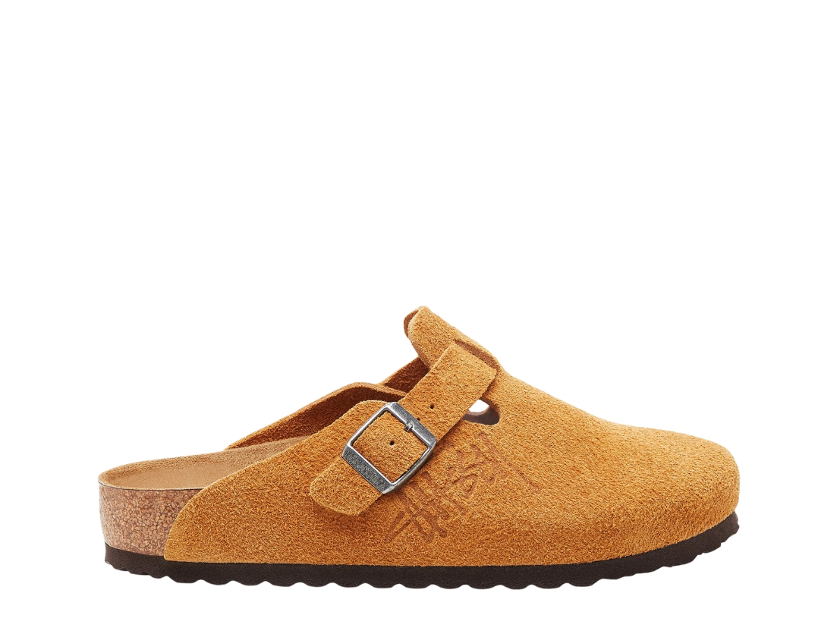 Birkenstock Boston Clog Stussy Caramel (2021) | SASOM