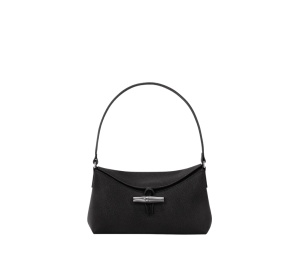Buy Longchamp Le Roseau Bolso Hobo S Negro at Sasom – Authentic and Ready to Ship