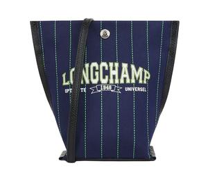 Buy Longchamp Cotton With Polyester Shoulder Bag Crossbody Bag Women's Marine Blue at Sasom – Authentic and Ready to Ship