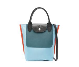 Buy Longchamp Le Pliage Re-play Polyamide Tote Bag Shopping Bag Handbag Extra Small Women's Blue & Orange at Sasom – Authentic and Ready to Ship