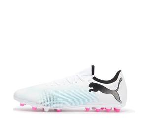 Buy Puma Future 7 Play Mg Cleats 'White Blue Pink' at Sasom – Authentic and Ready to Ship