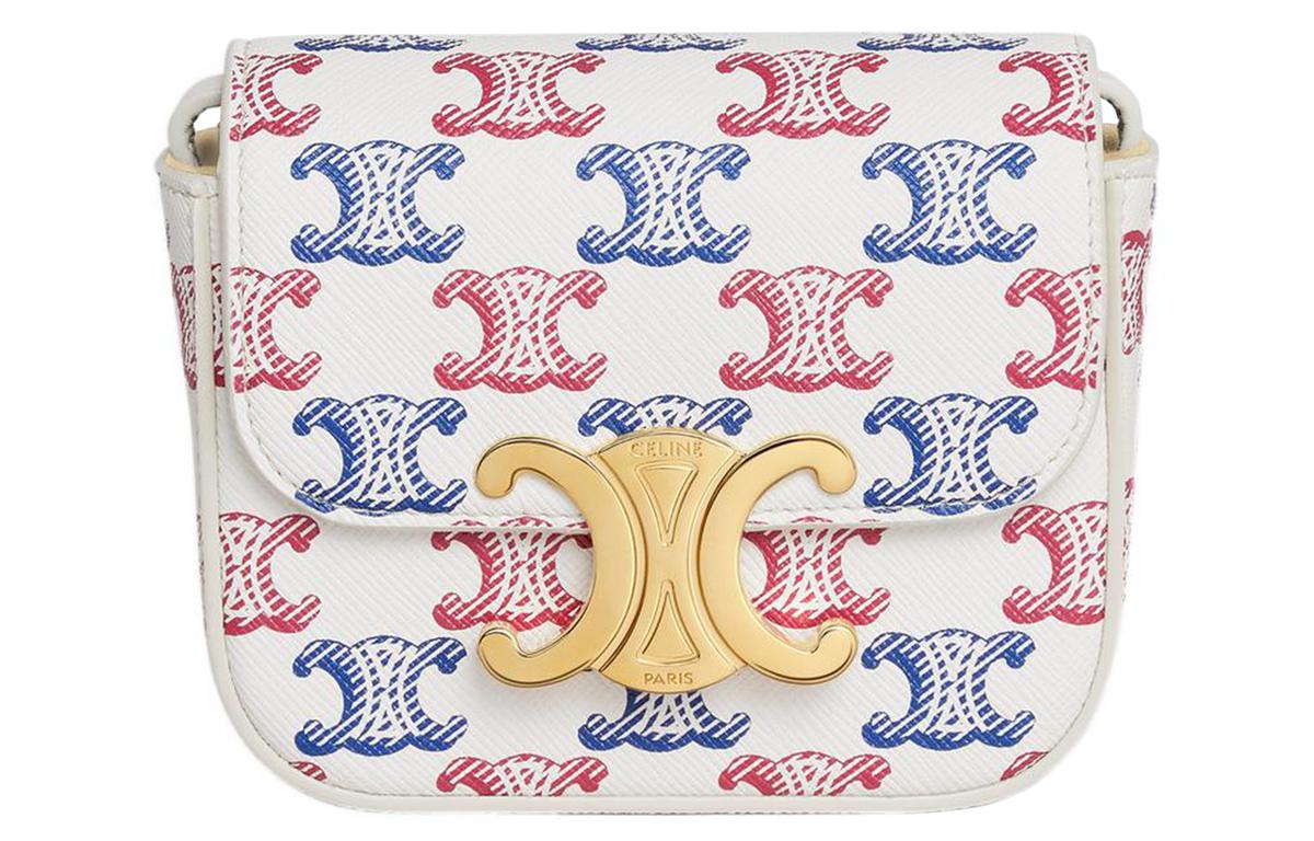 https://d2cva83hdk3bwc.cloudfront.net/10I512FBJ-07LR-celine-triomphe-canvas-paneled-calfskin-trim-handbag-shoulder-bag-crossbody-bag-mini-women-s-blue-red-white-1.jpg