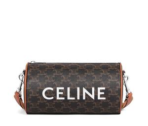 SASOM | bags Celine TriompheCANVAS Canvas paneled Calfskin