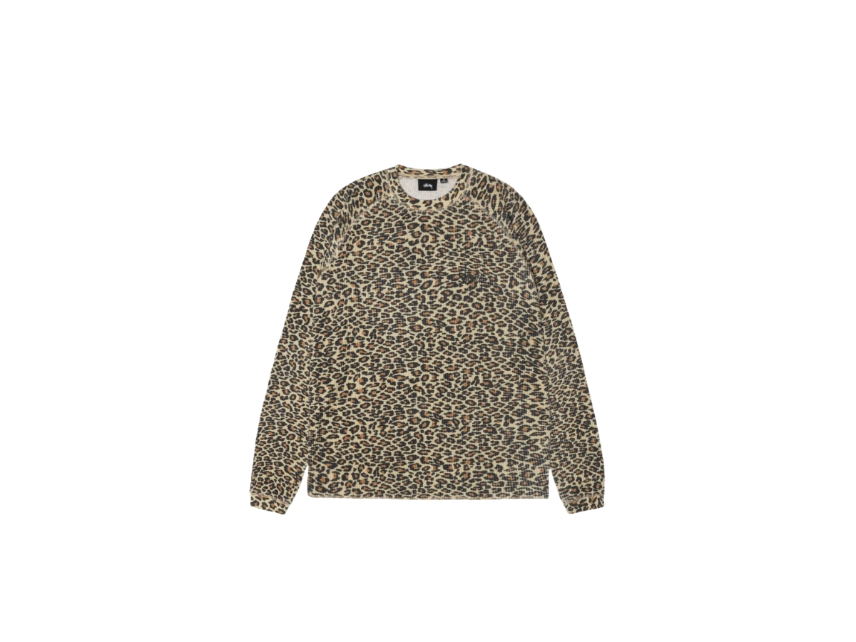 ช้อป Stussy Basic Thermal Leopardของแท้ที่ SASOM