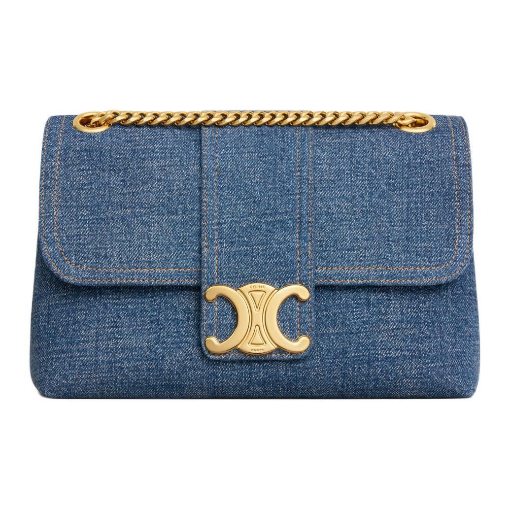 SASOM | bags Celine Victoire Denim Crossbody Bag, Shoulder Bag