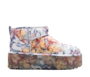 Buy UGG Classic Ultra Mini Platform Boot Collina Strada Light Blue Floral at Sasom – Authentic and Ready to Ship
