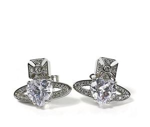 Buy Vivienne Westwood Embellished Orb Plaque Earrings at Sasom – Authentic and Ready to Ship