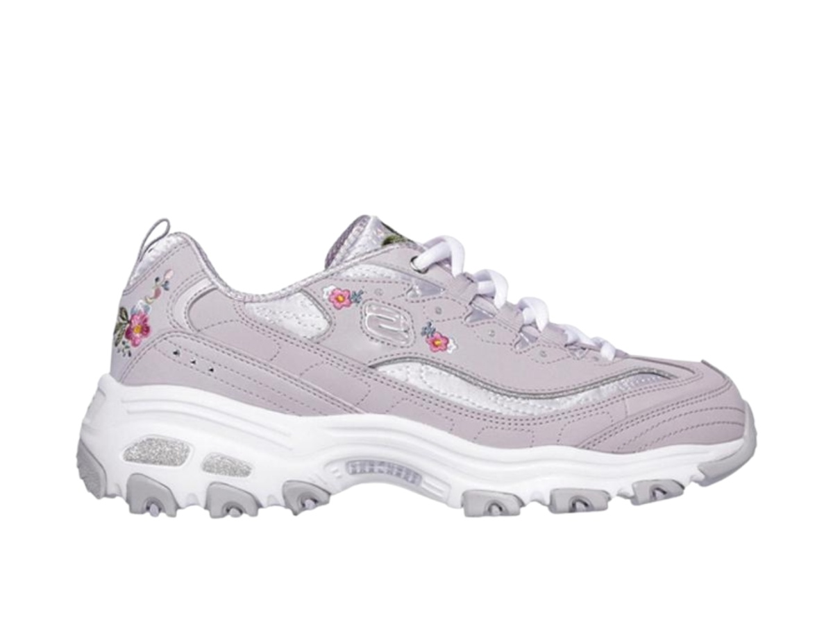 Skechers D'LITES Resistant Low Top Chunky Sneakers Lavender (Women's
