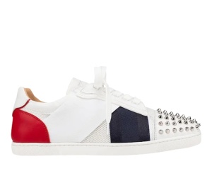 Buy Christian Louboutin Elastikid Spikes Flat Multicolor (Women's) at Sasom – Authentic and Ready to Ship