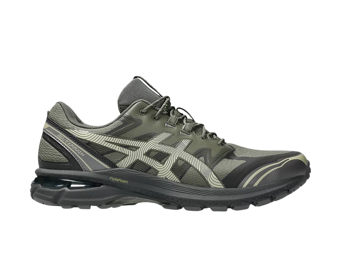 Asics Gel-Terrain Mens Green Trainers