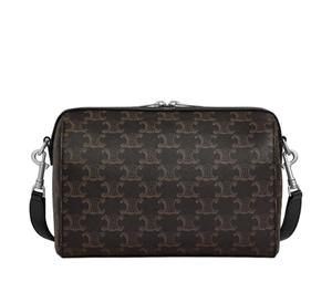 Buy Celine Triomphe Canvas Bag Shoulder Bags Mini Women's Brown at Sasom – Authentic and Ready to Ship