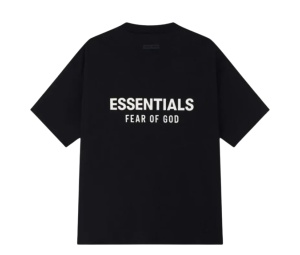 Buy Fear of God Essentials Classic Short Sleeve Tee Logo Black at Sasom – Authentic and Ready to Ship