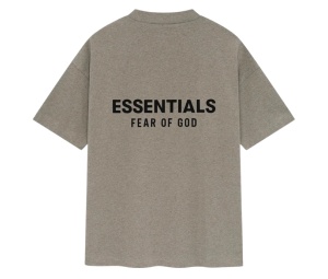 Buy Fear of God Essentials Classic Short Sleeve Tee Homestead Heather (SS25) at Sasom – Authentic and Ready to Ship