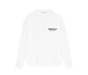 Buy Fear of God Classic Long Sleeve Tee Bright White at Sasom – Authentic and Ready to Ship