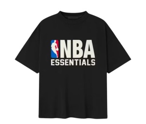Buy Fear of God Essentials NBA 90's Tee Vintage Black at Sasom – Authentic and Ready to Ship