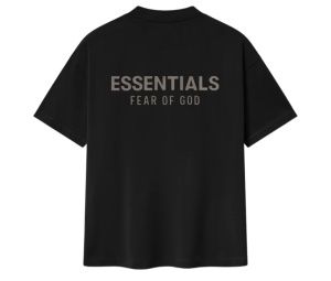 Buy Fear of God Essentials Classic Tee Jet Black at Sasom – Authentic and Ready to Ship