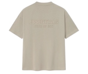 Buy Fear of God Essentials Classic Tee Timber (SS25) at Sasom – Authentic and Ready to Ship