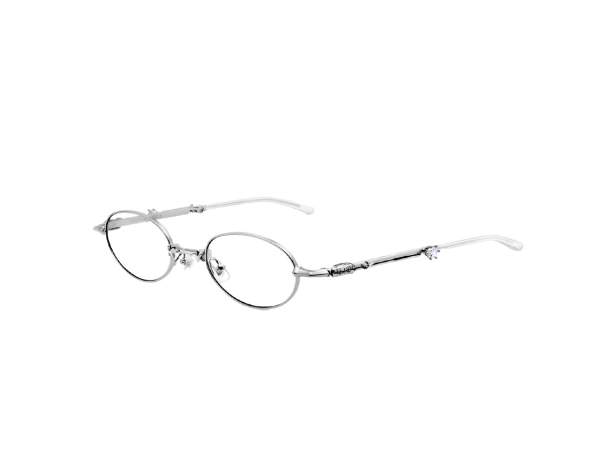 Gentle Monster Pico 02 In Silver Metal Frame With Clear Lenses