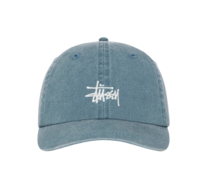 Buy Stussy Basic Stüssy Cap Washed Ink Blue at Sasom – Authentic and Ready to Ship