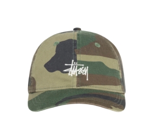 Buy Stussy Basic Stüssy Cap Washed Woodland Camo at Sasom – Authentic and Ready to Ship