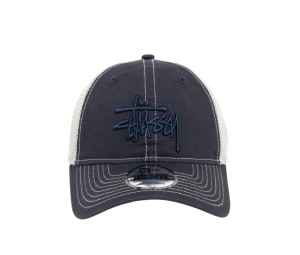 Buy Stussy New Era 9twenty Tonal Basic Trucker Deep Navy at Sasom – Authentic and Ready to Ship